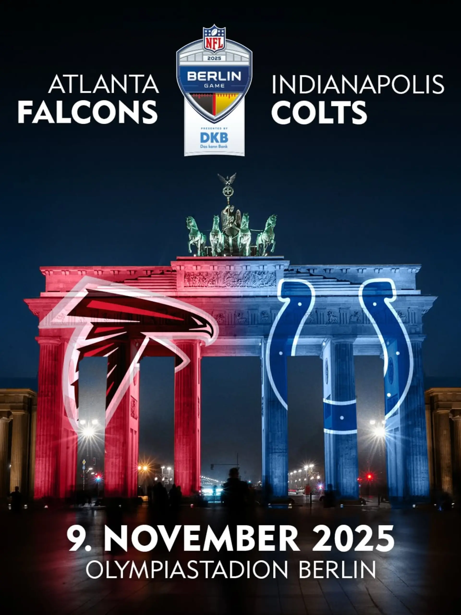 Atlanta Falcons und Indianapolis Colts bestreiten das NFL Berlin Game - Alle Infos zu TV-Übertragung und Livestream LIVE bei RTL!