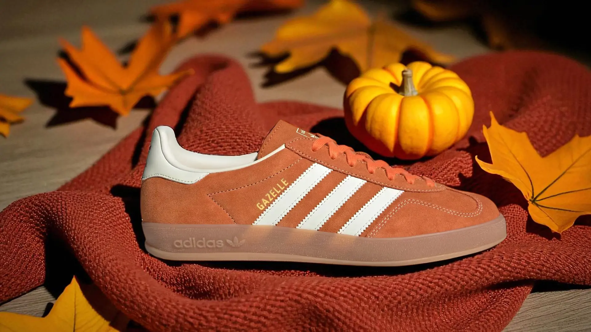 Pumpkin-Sneaker von Adidas.
