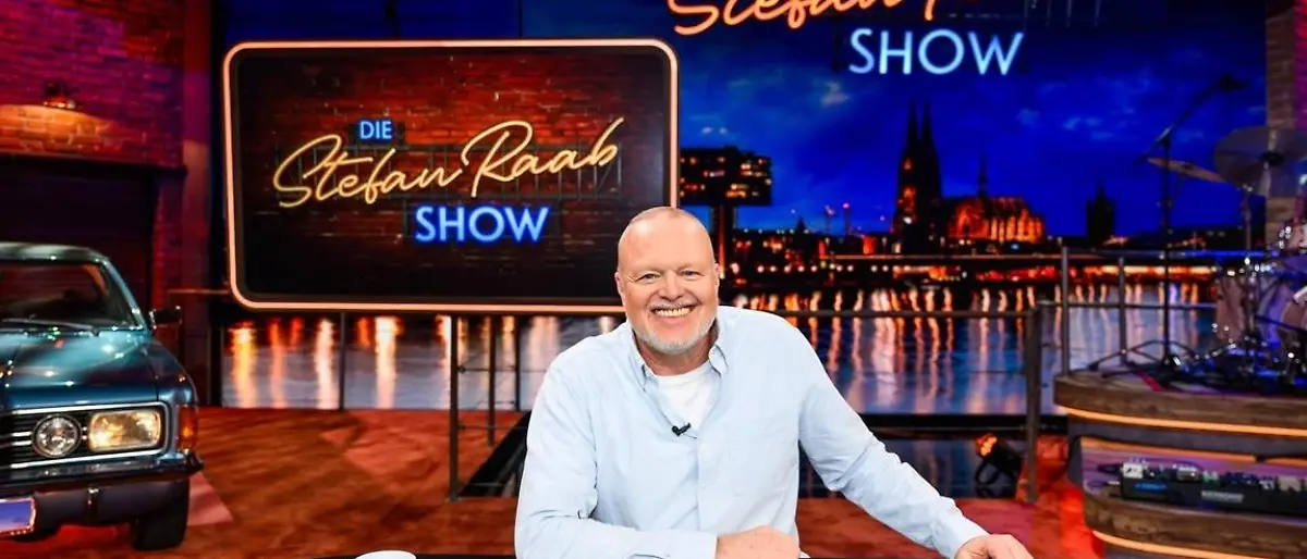 Stefan Raab freut sich auf die erste reguläre Ausgabe seiner Show. 