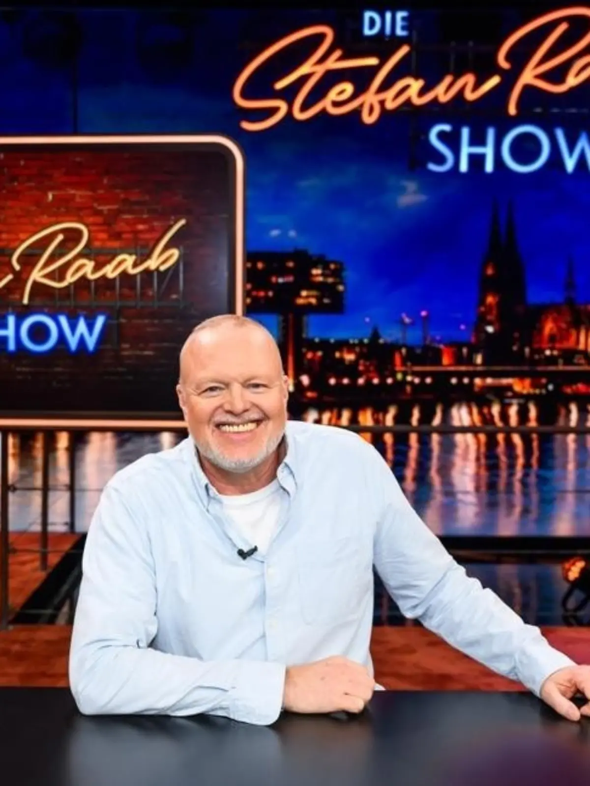 Stefan Raab freut sich auf die erste reguläre Ausgabe seiner Show. 