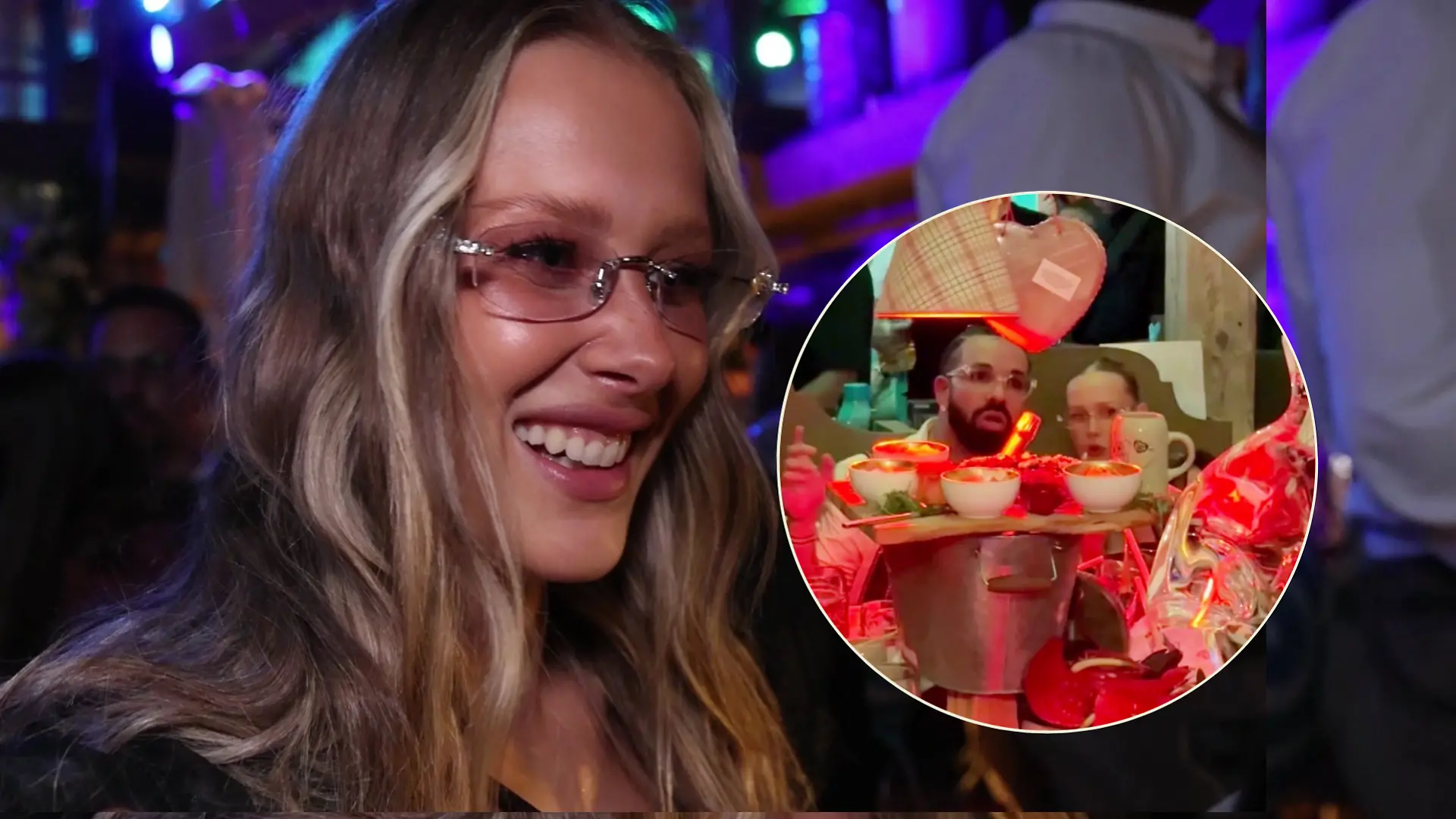 Laura-Marie Geissler amüsierte sich mit Superstar Drake auf der Wiesn.