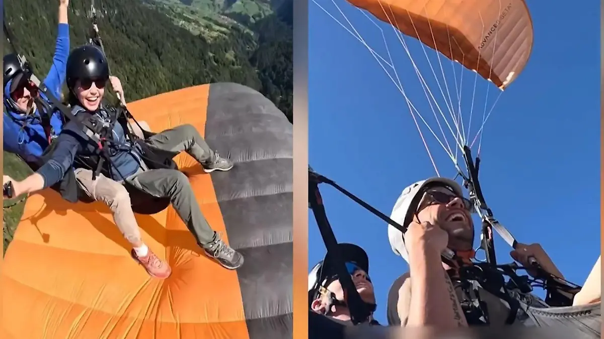 Himmlisches Date à la Hänni! Luca und Christina im Romantik-Flug „Wir beide wollten das schon so lange"