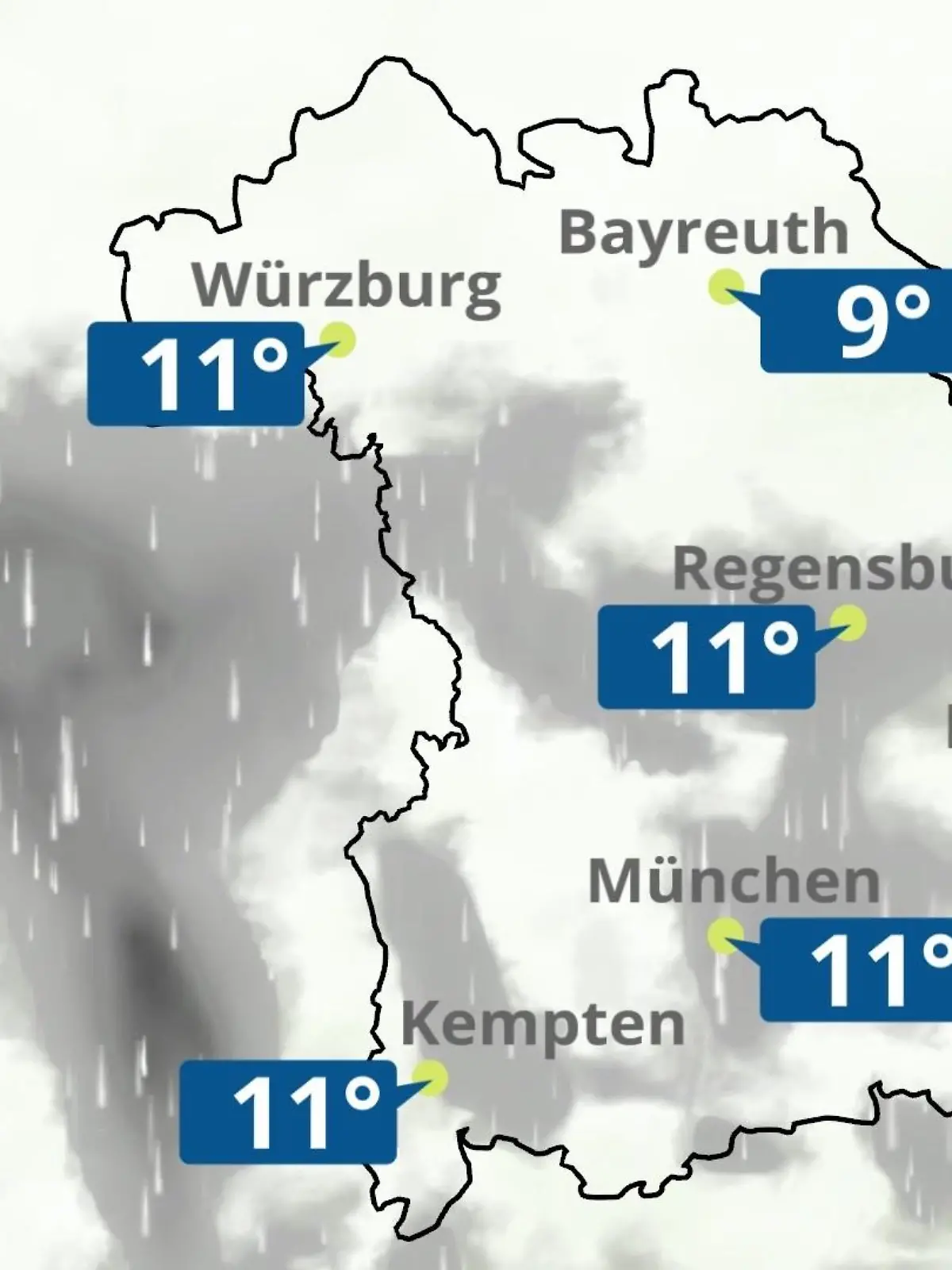 Bild zu: "Bayern: Wie wird das Wetter?"