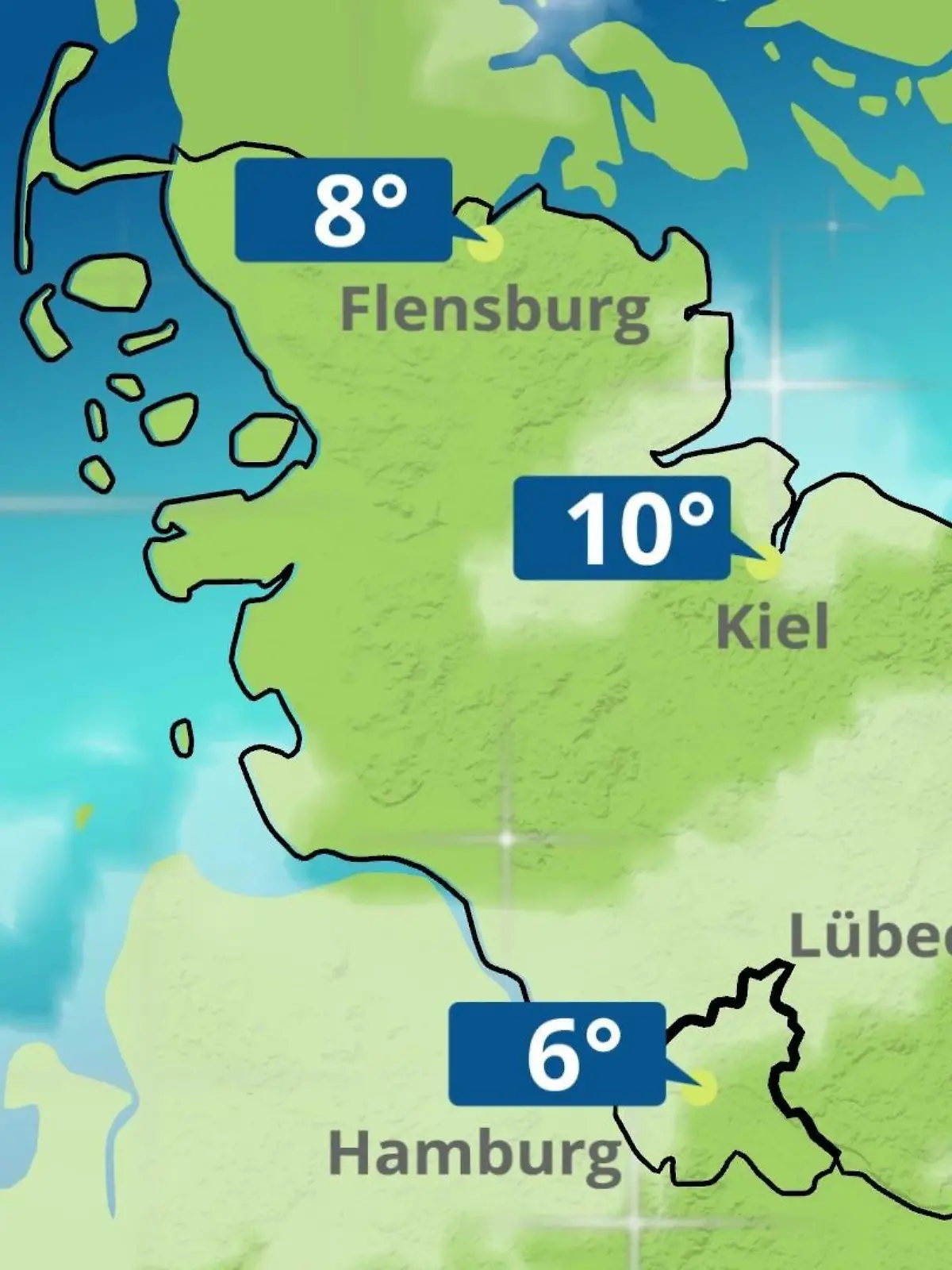 Bild zu: "Hamburg, Schleswig-Holstein: Wie wird das Wetter?"