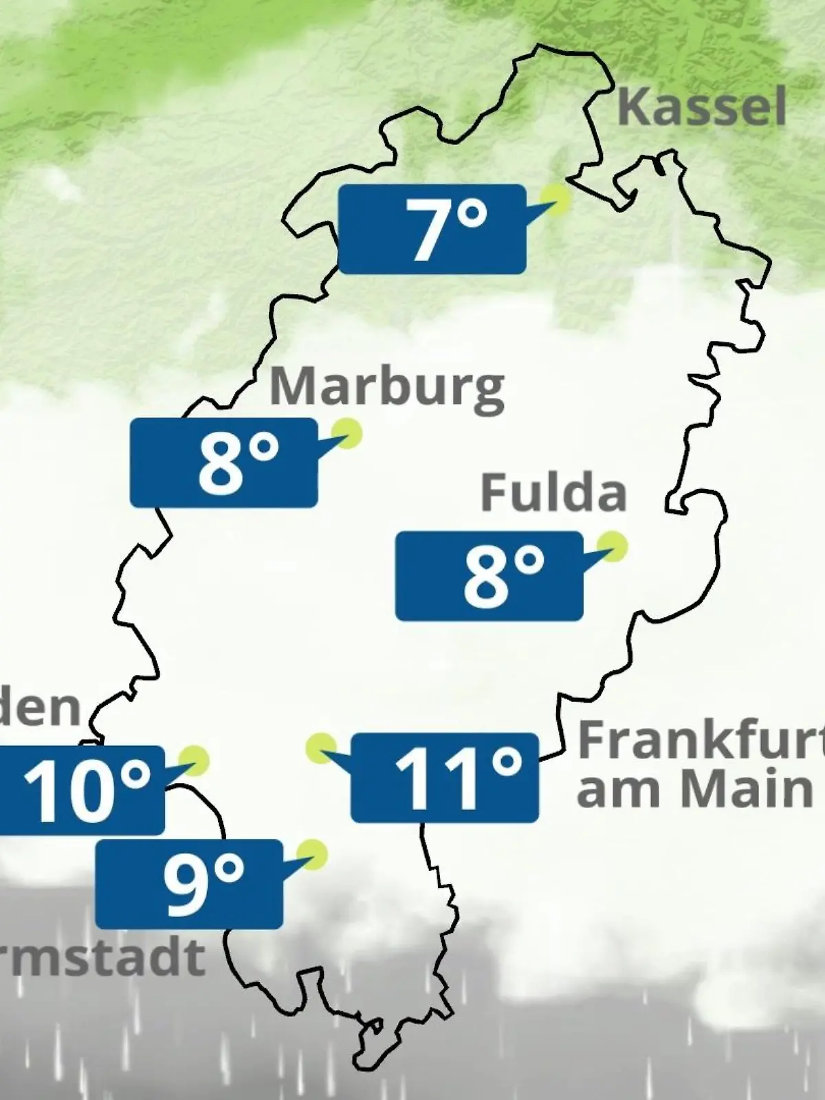 Bild zu: "Hessen: Wie wird das Wetter?"