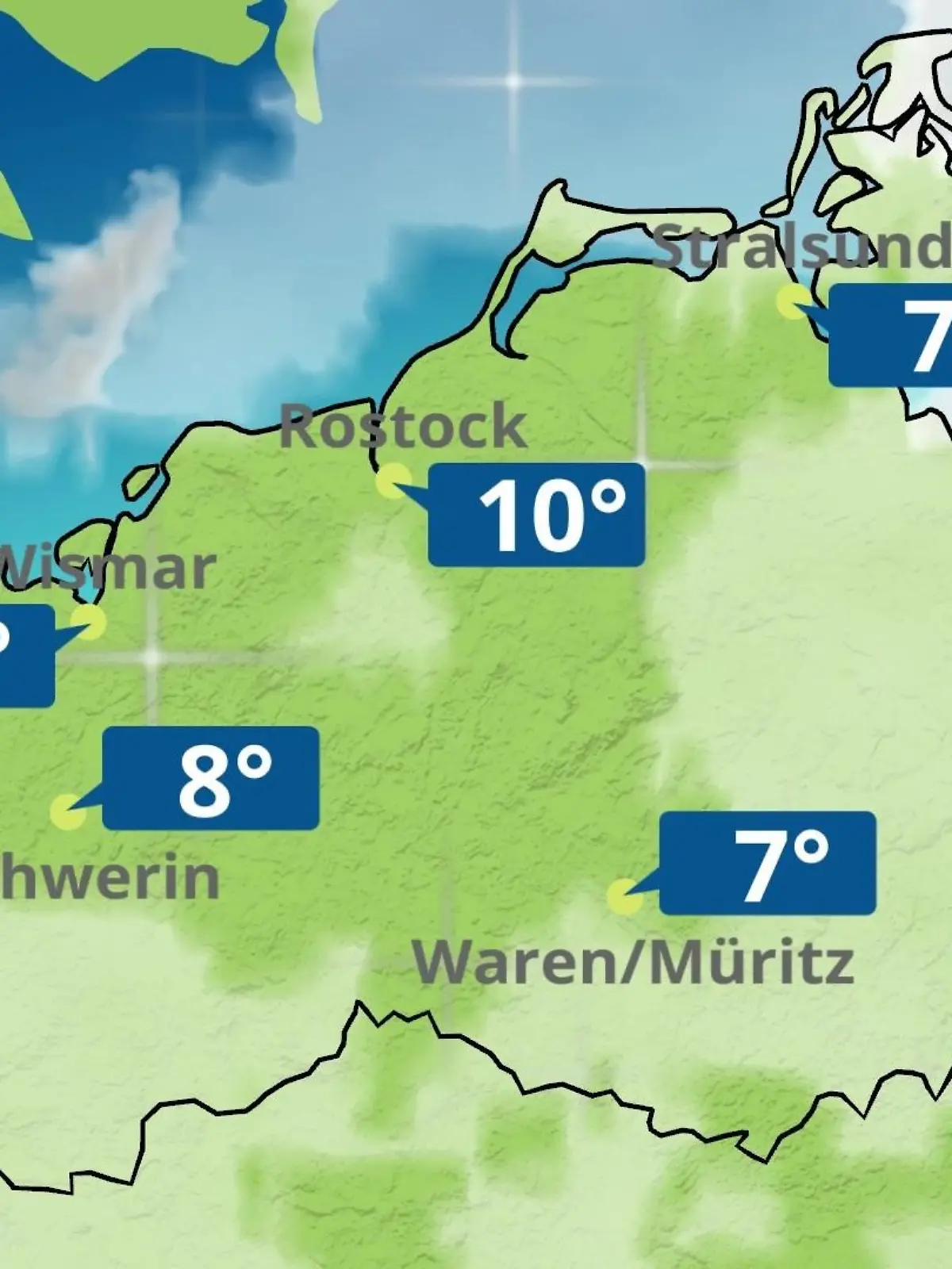 Bild zu: "Mecklenburg-Vorpommern: Wie wird das Wetter?"