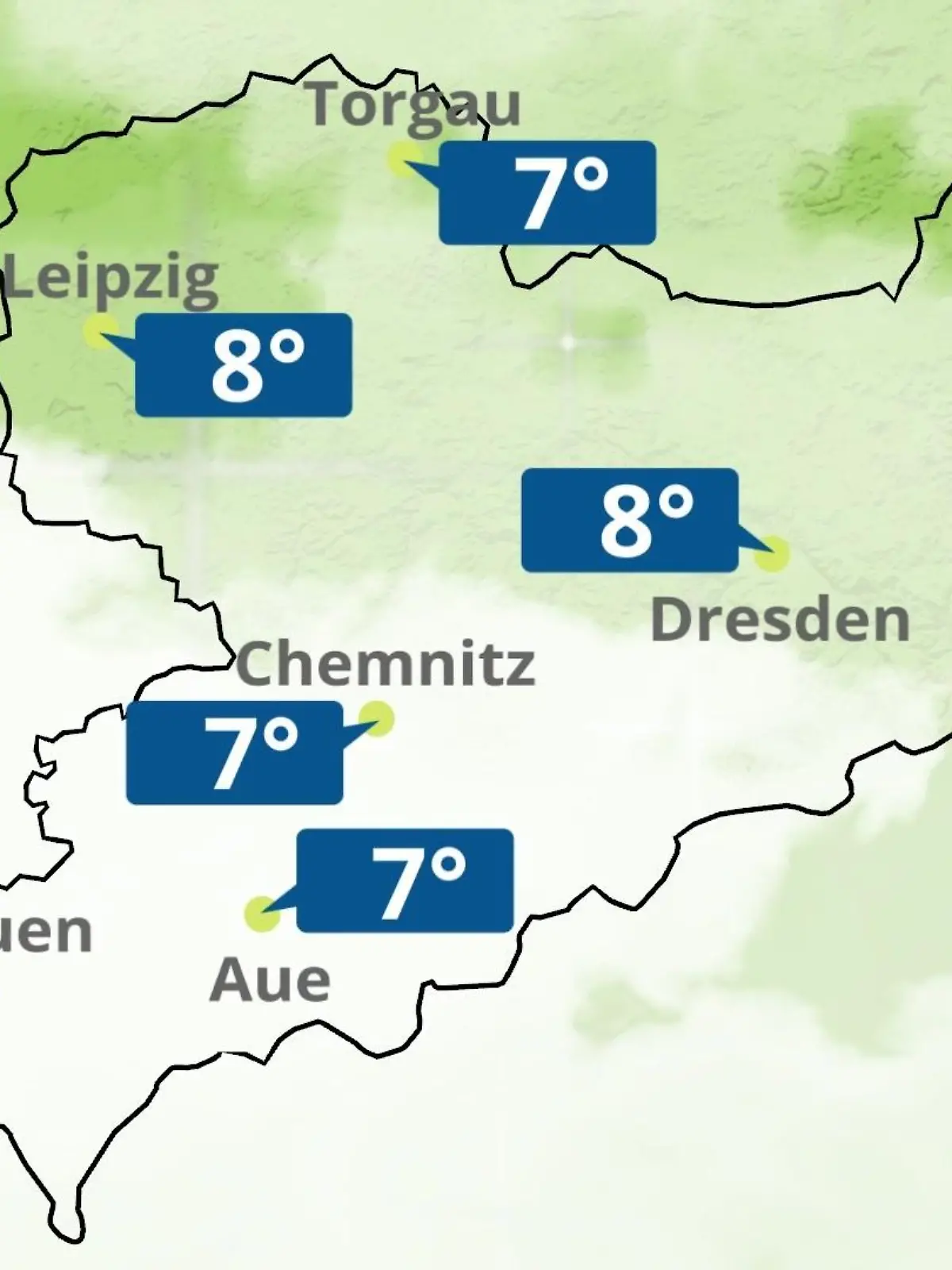 Bild zu: "Sachsen: Wie wird das Wetter?"