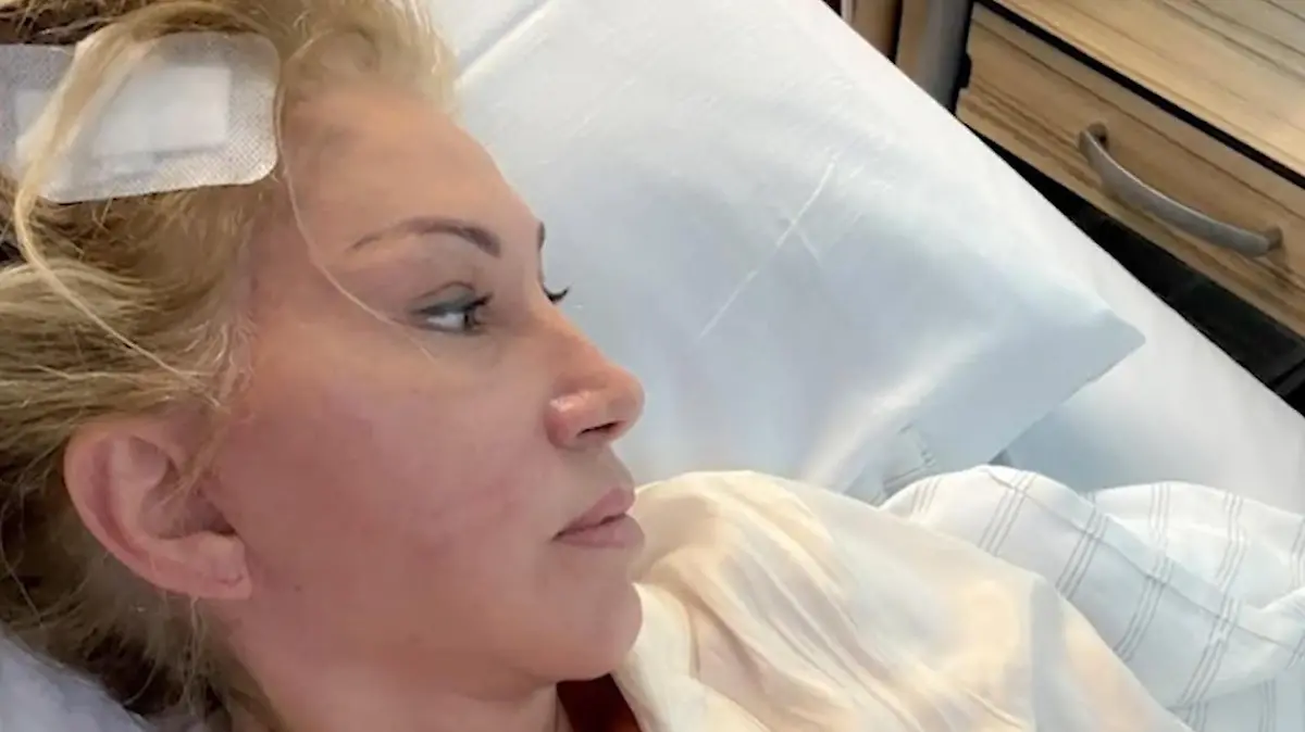 Carmen Geiss meldet sich nach Hirn-OP bei ihren Fans Ein großes Hämatom musste entfernt werden
