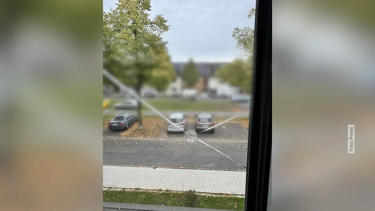 Kugel trifft Haus vom Bürgermeister Troisdorf