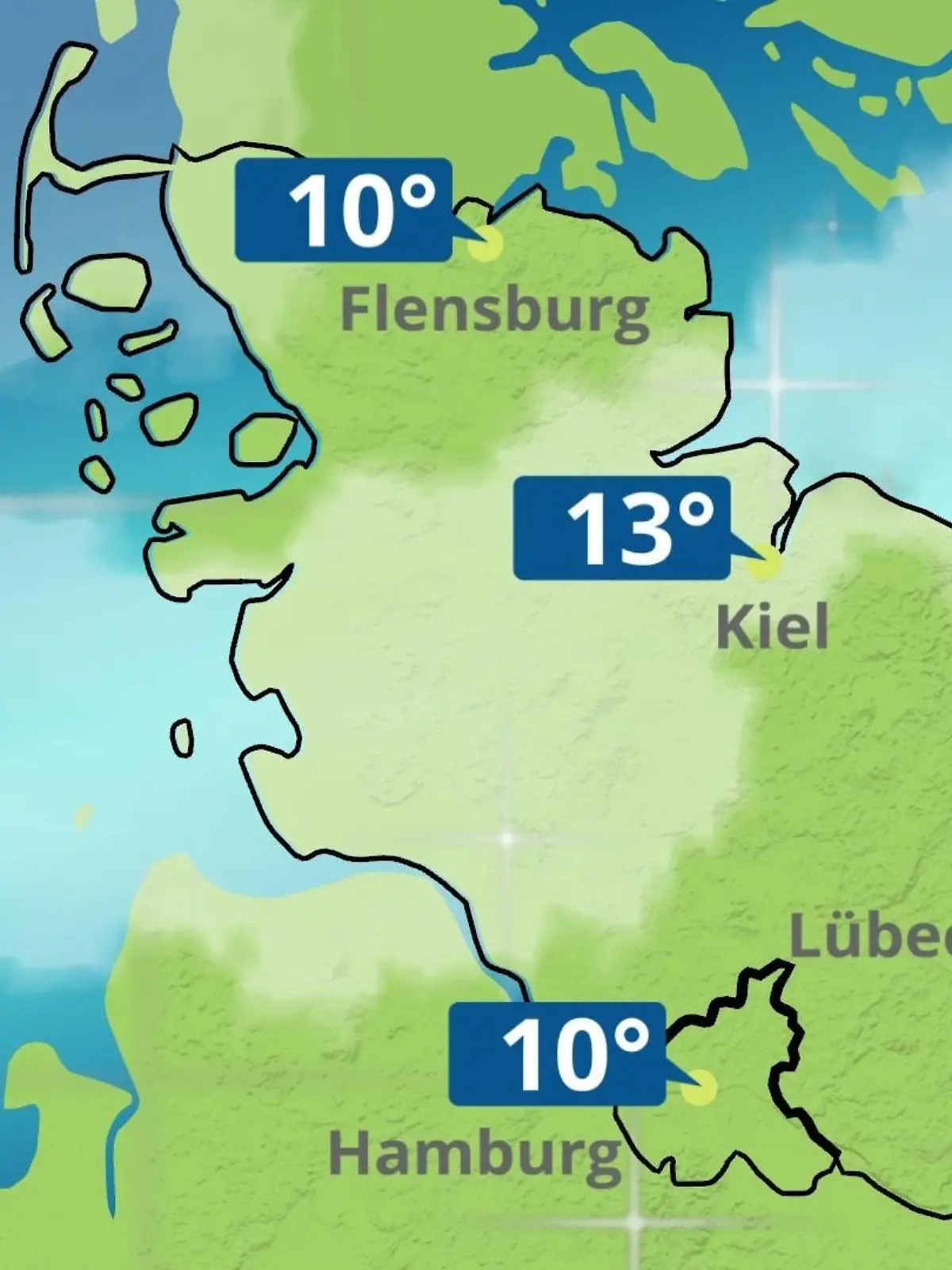 Bild zu: "Hamburg, Schleswig-Holstein: Wie wird das Wetter?"