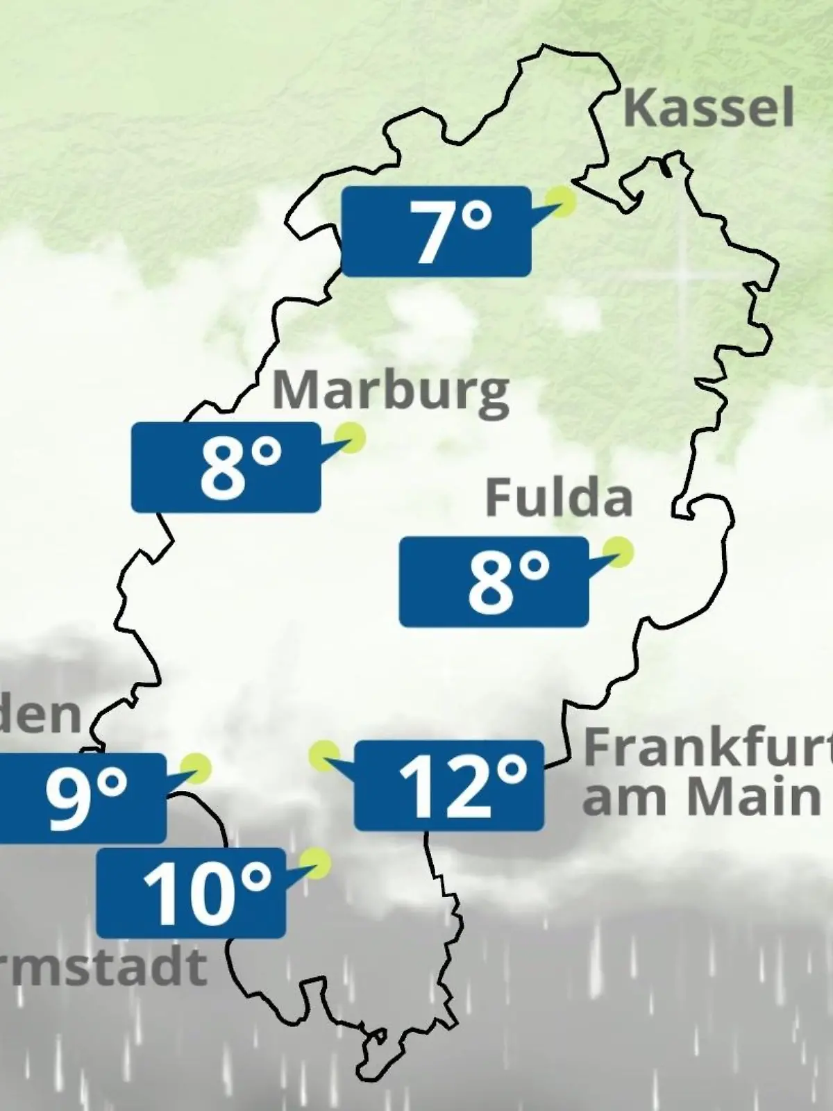 Bild zu: "Hessen: Wie wird das Wetter?"