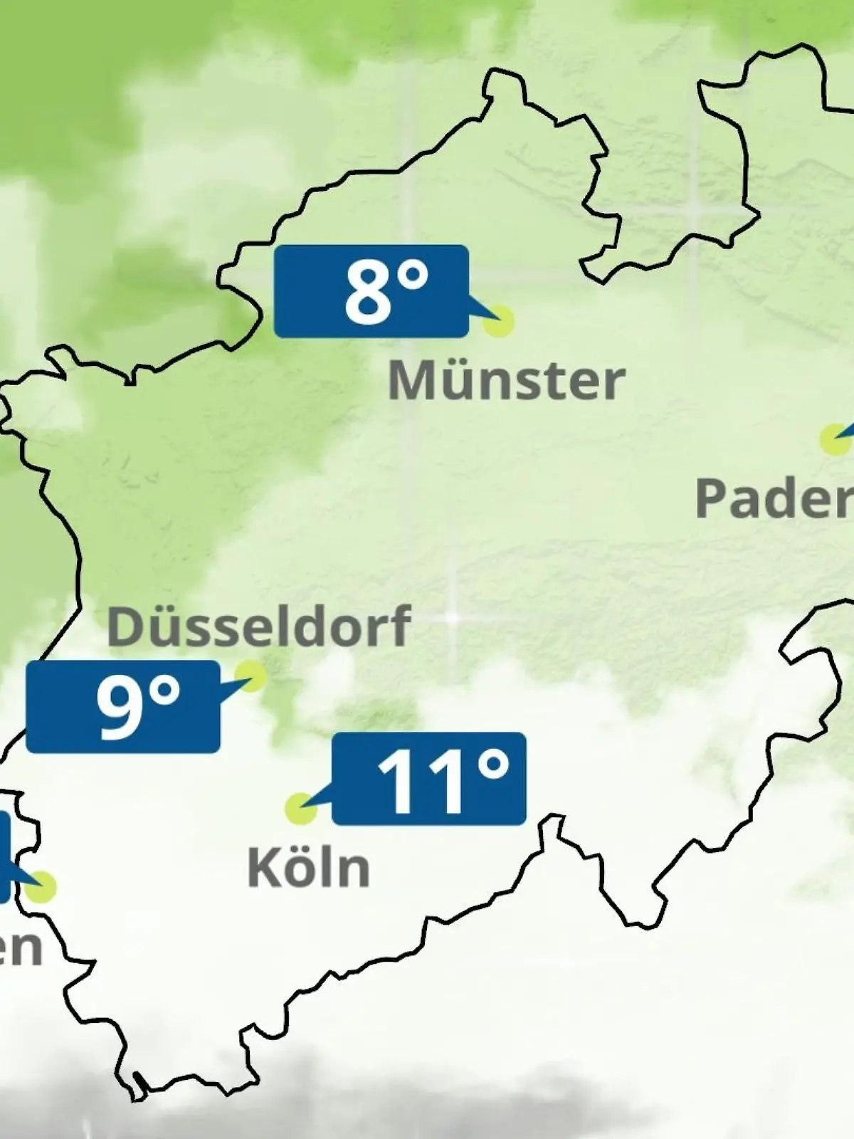 Bild zu: "Nordrhein-Westfalen: Wie wird das Wetter?"