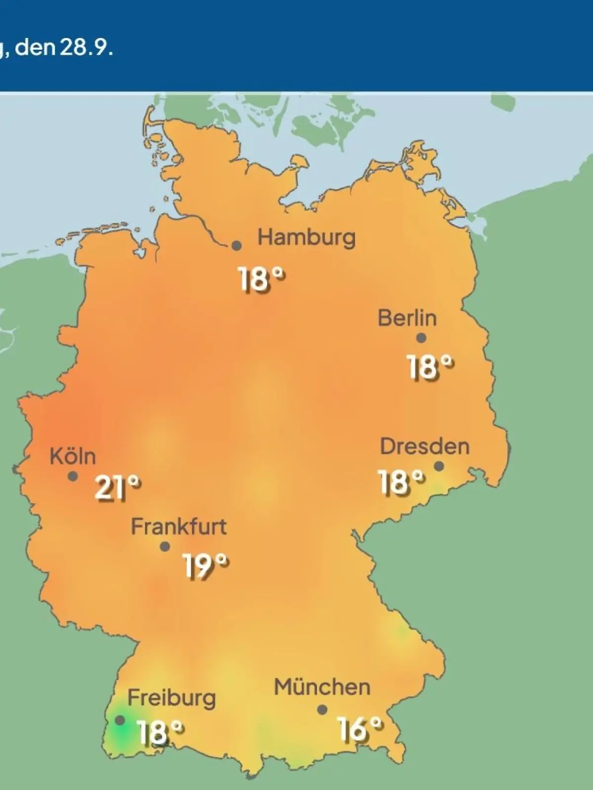 Bild zu: "Im Video: Temperatur-Vorhersage"
