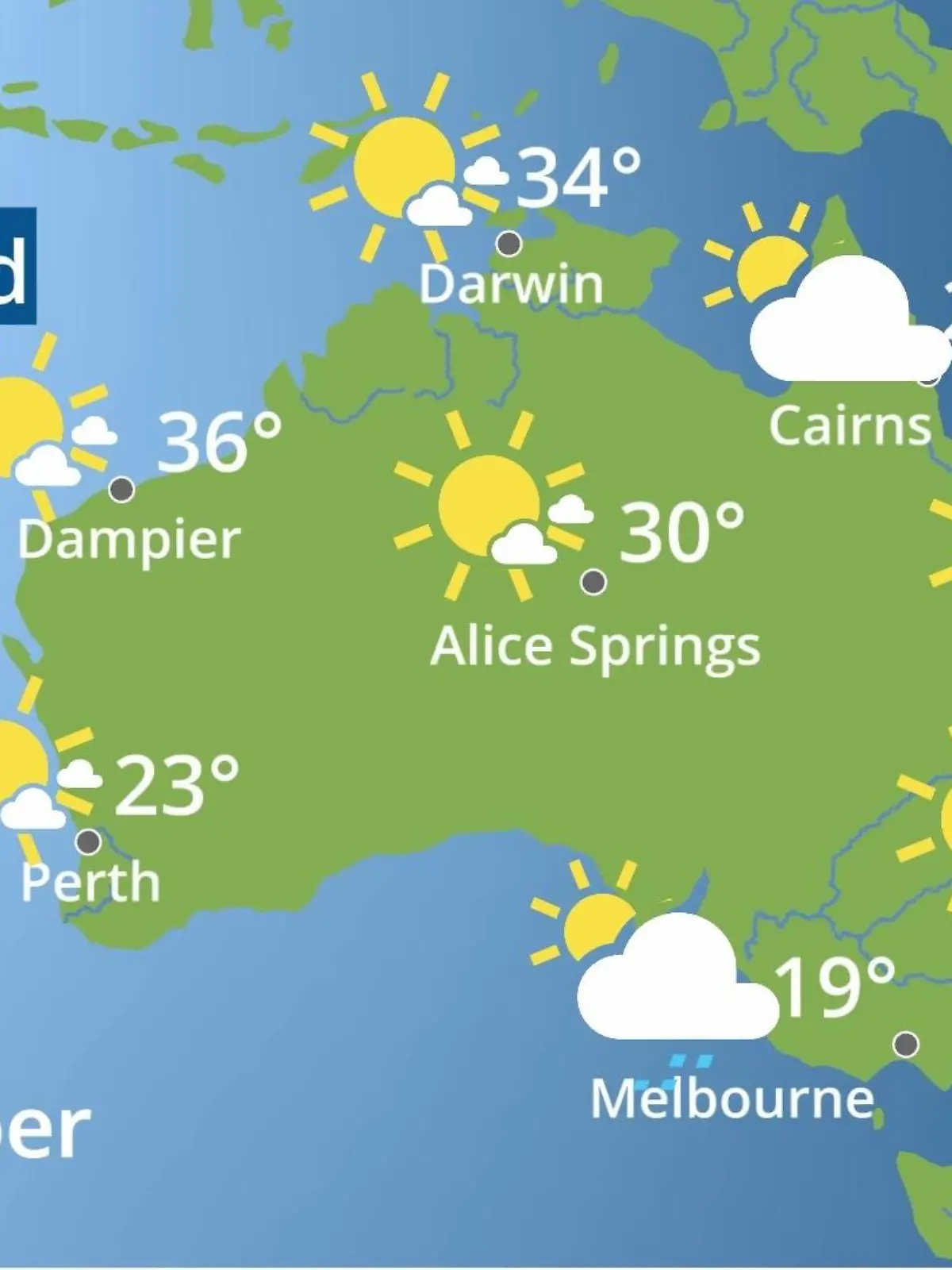 Bild zu: "Australien: Wie wird das Wetter?"