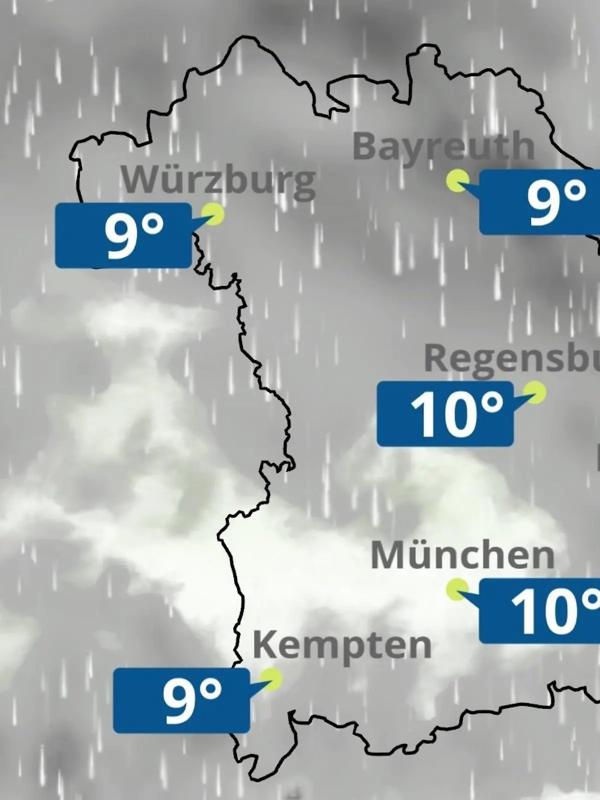 Bild zu: "Bayern: Wie wird das Wetter?"