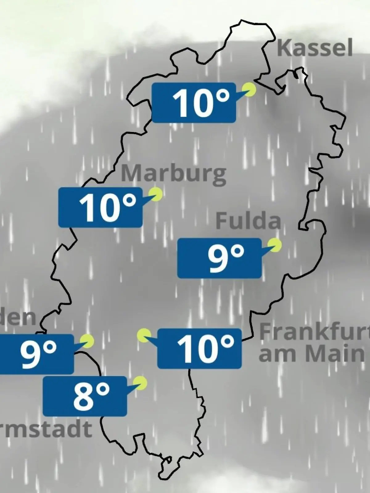 Bild zu: "Hessen: Wie wird das Wetter?"