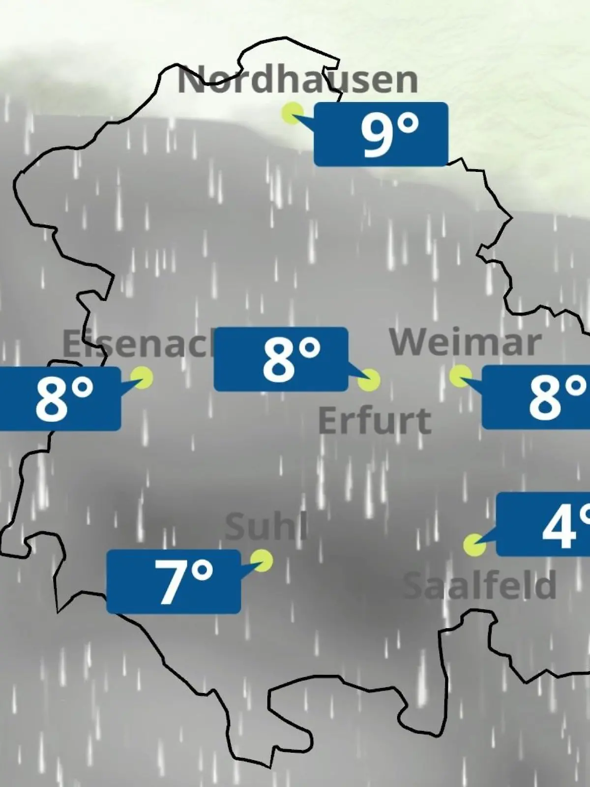 Bild zu: "Thüringen: Wie wird das Wetter?"