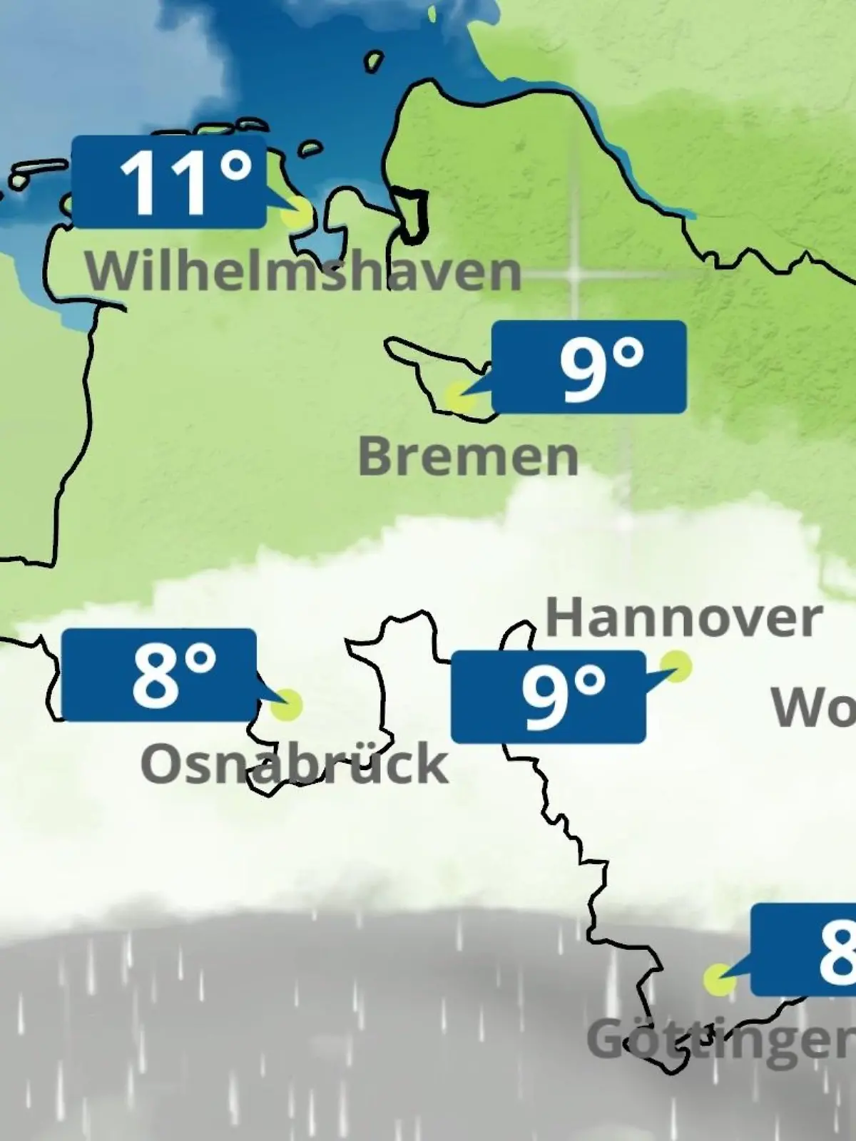 Bild zu: "Bremen und Niedersachsen: Wie wird das Wetter?"
