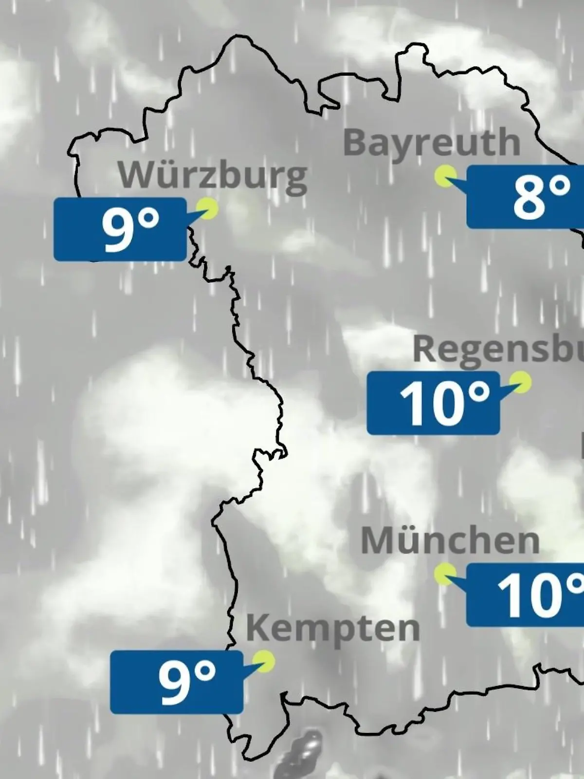 Bild zu: "Bayern: Wie wird das Wetter?"