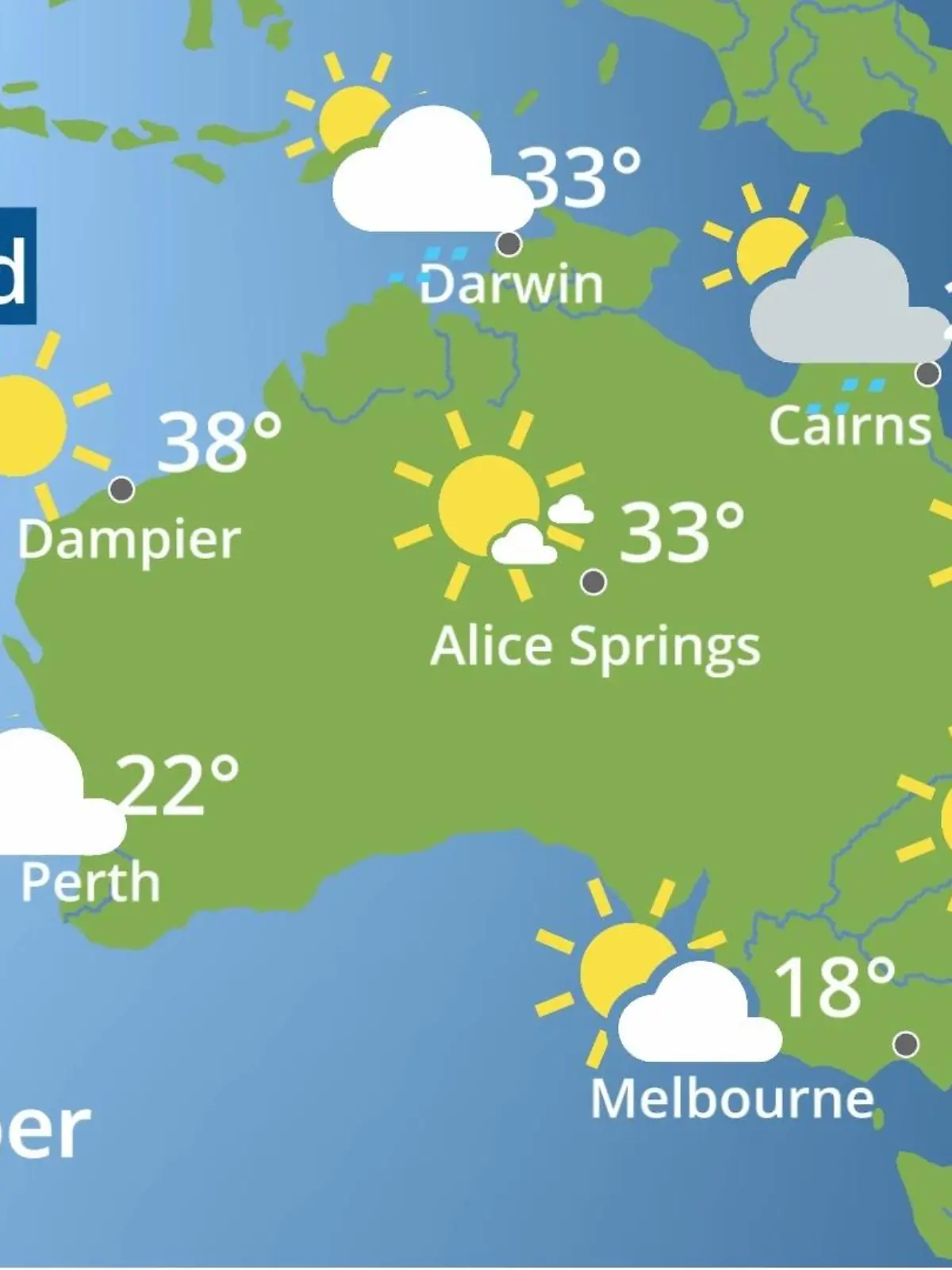Bild zu: "Australien: Wie wird das Wetter?"