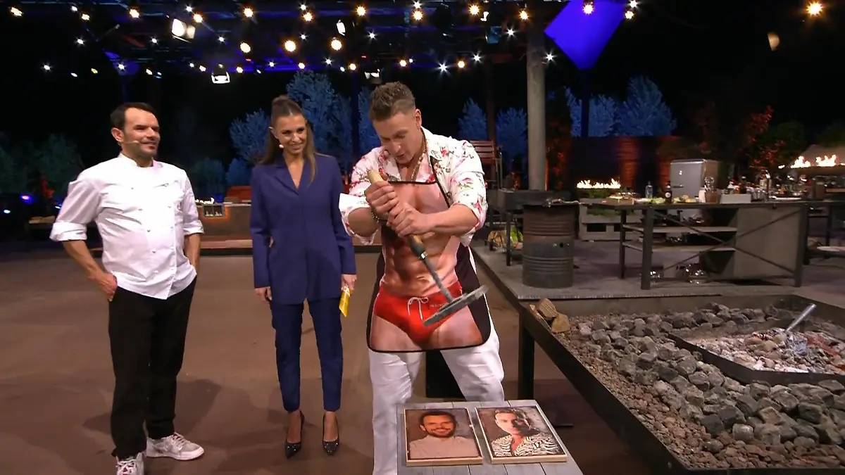 Calvin grillt den Henssler Mit ein bisschen Hilfe vom Meister