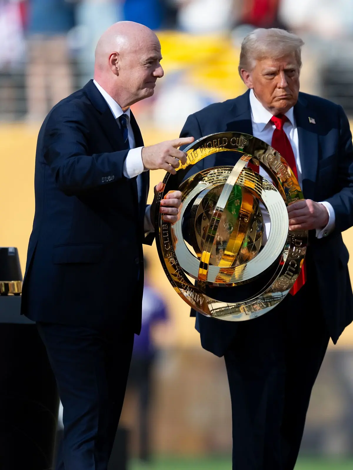 Bild zu: "Bericht: Trump-Regierung will keinen WM-Ausschluss Israels"