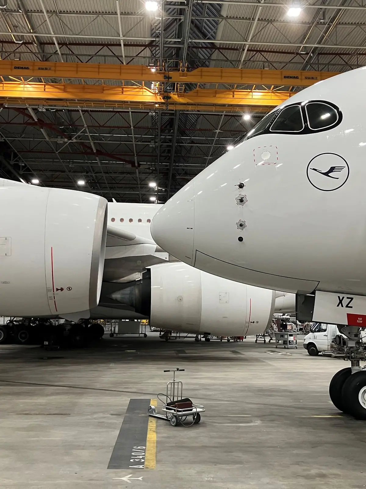 Bild zu: "Passagier stirbt an Bord von Lufthansa-Flugzeug"