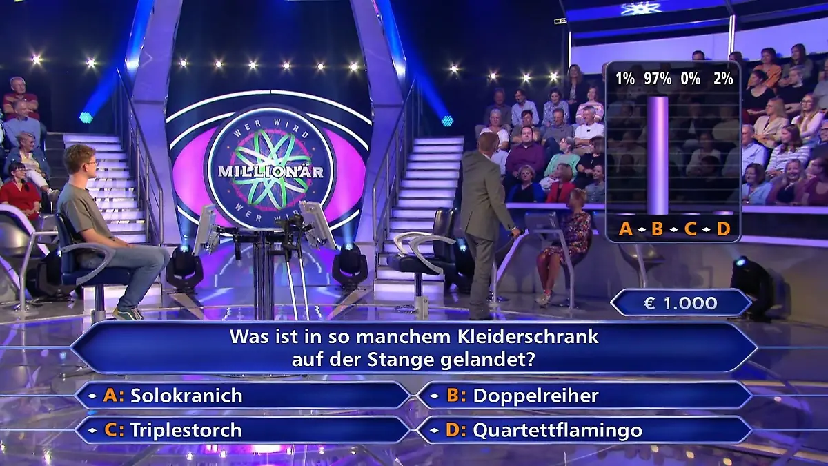 Günther Jauch: „Wenn ich EINEN erwische, jetzt!” „Wer wird Millionär?”-Detektiv Jauch im Einsatz