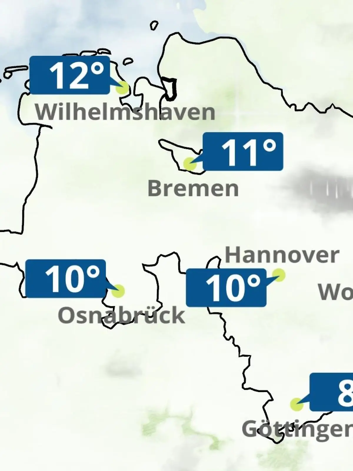Bild zu: "Bremen und Niedersachsen: Wie wird das Wetter?"