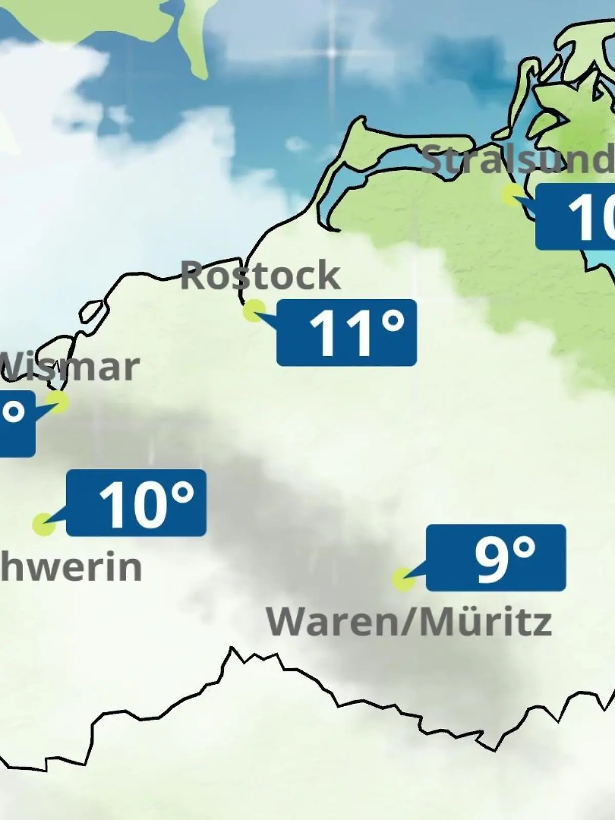 Bild zu: "Mecklenburg-Vorpommern: Wie wird das Wetter?"