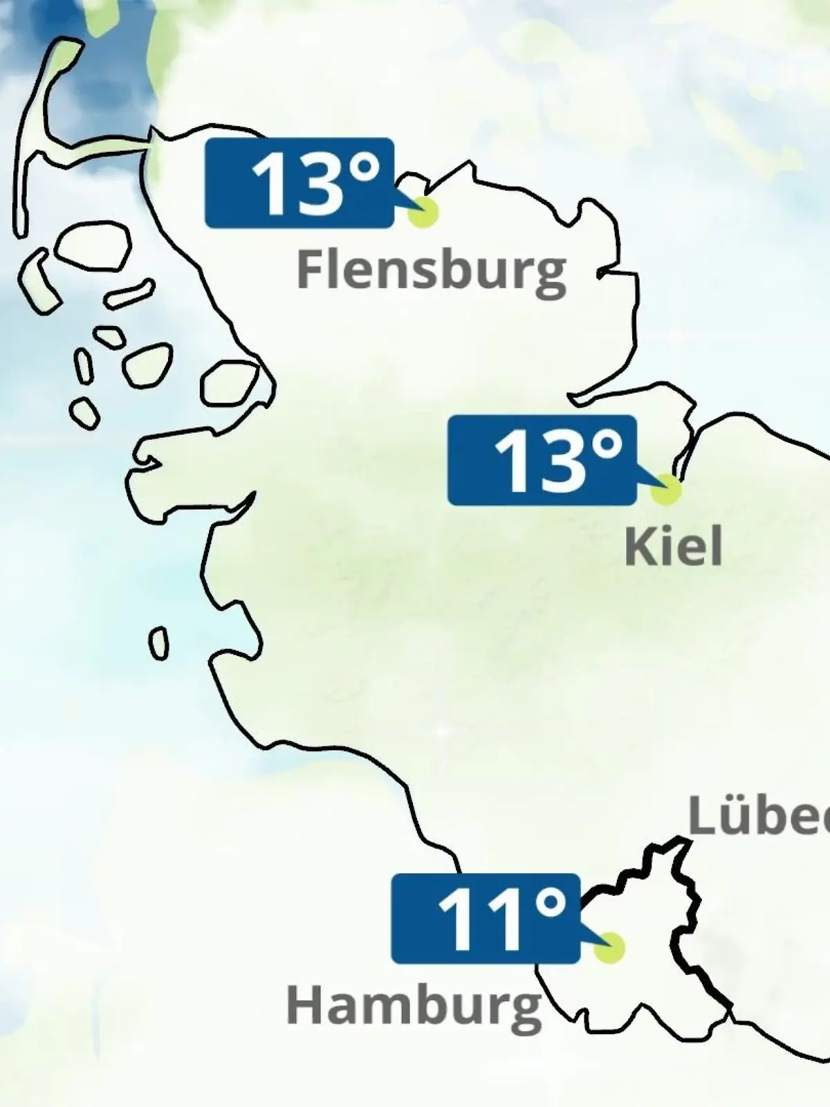 Bild zu: "Hamburg, Schleswig-Holstein: Wie wird das Wetter?"