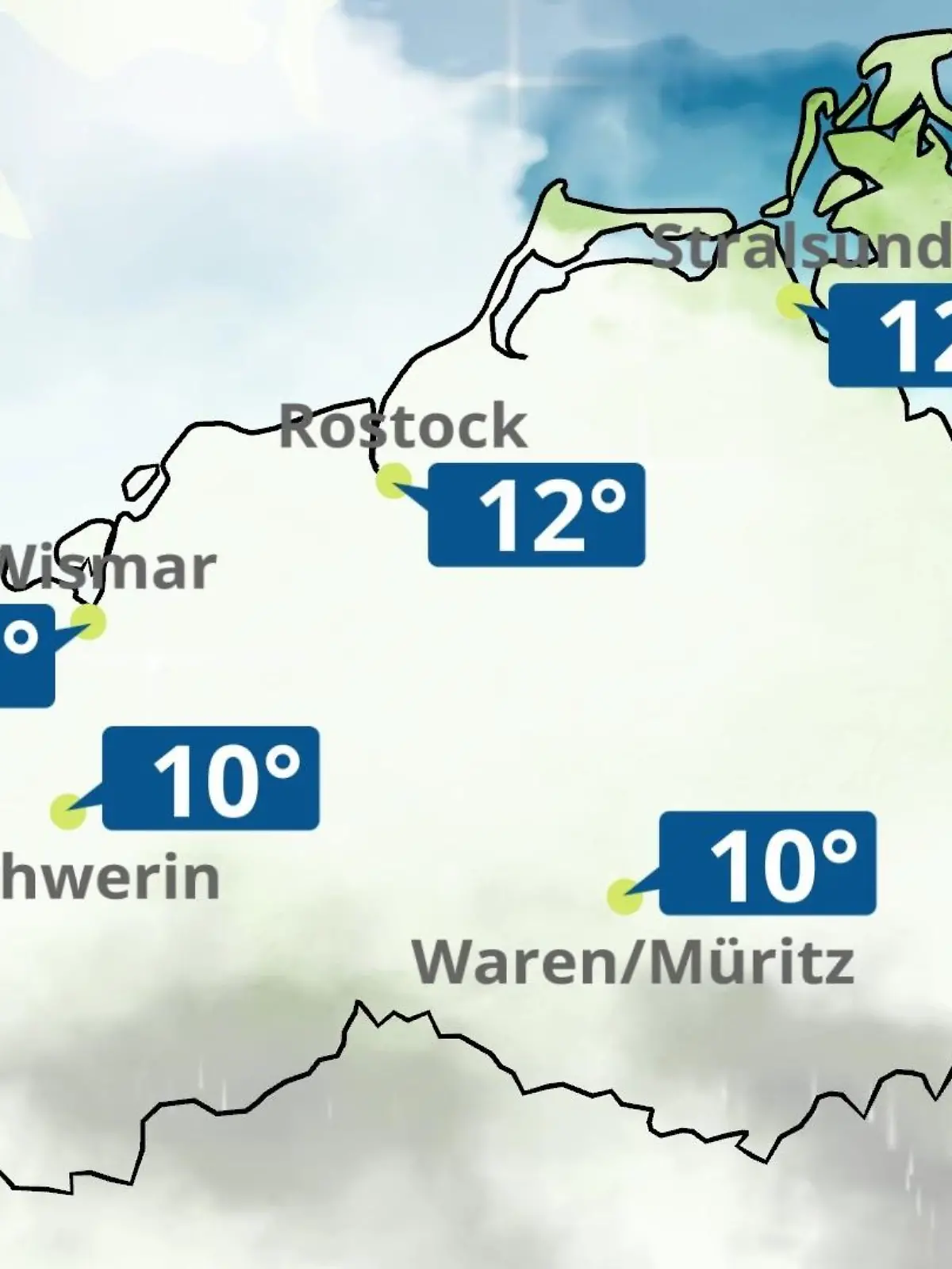 Bild zu: "Mecklenburg-Vorpommern: Wie wird das Wetter?"