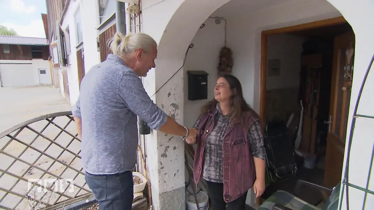 Tierbesitzerin Kerstin braucht dringend Hilfe Frank Weber ist zur Stelle