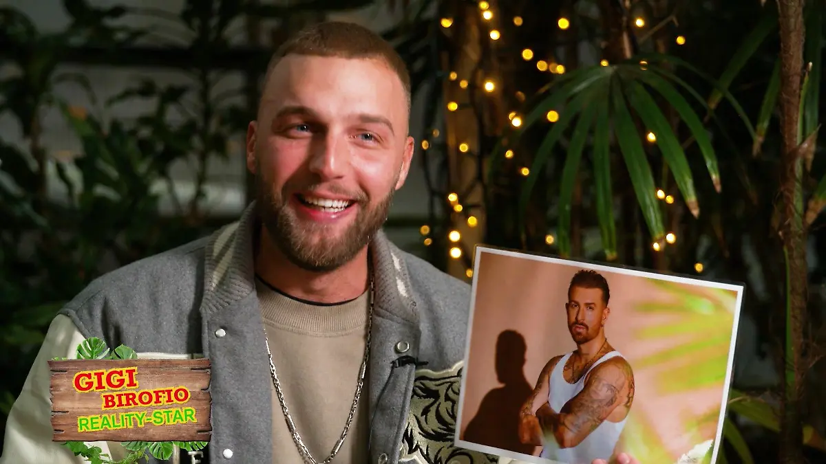 Der Realitystar schmunzelt über den Realitystar. Zwischen Filip und Gigi gibt's einige Parallelen.