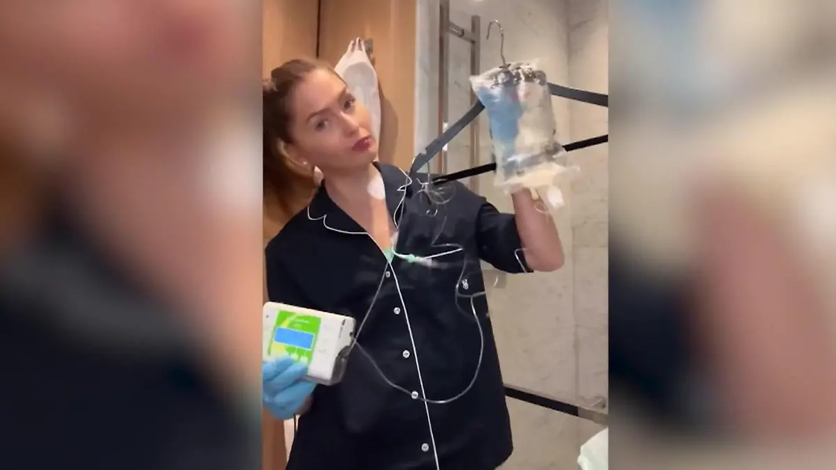 Essen durch die Venen! Nur so kann Evie (23) am Leben bleiben Neuer Katheter gibt ihr Hoffnung