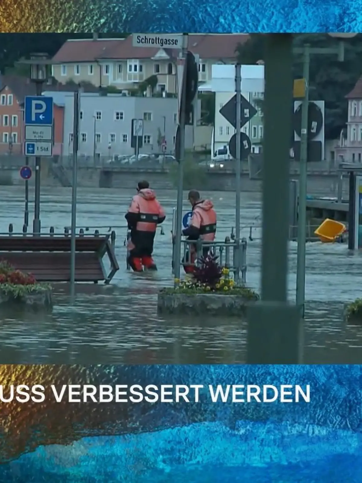 Bild zu: "Überschwemmungsgefahr steigt"