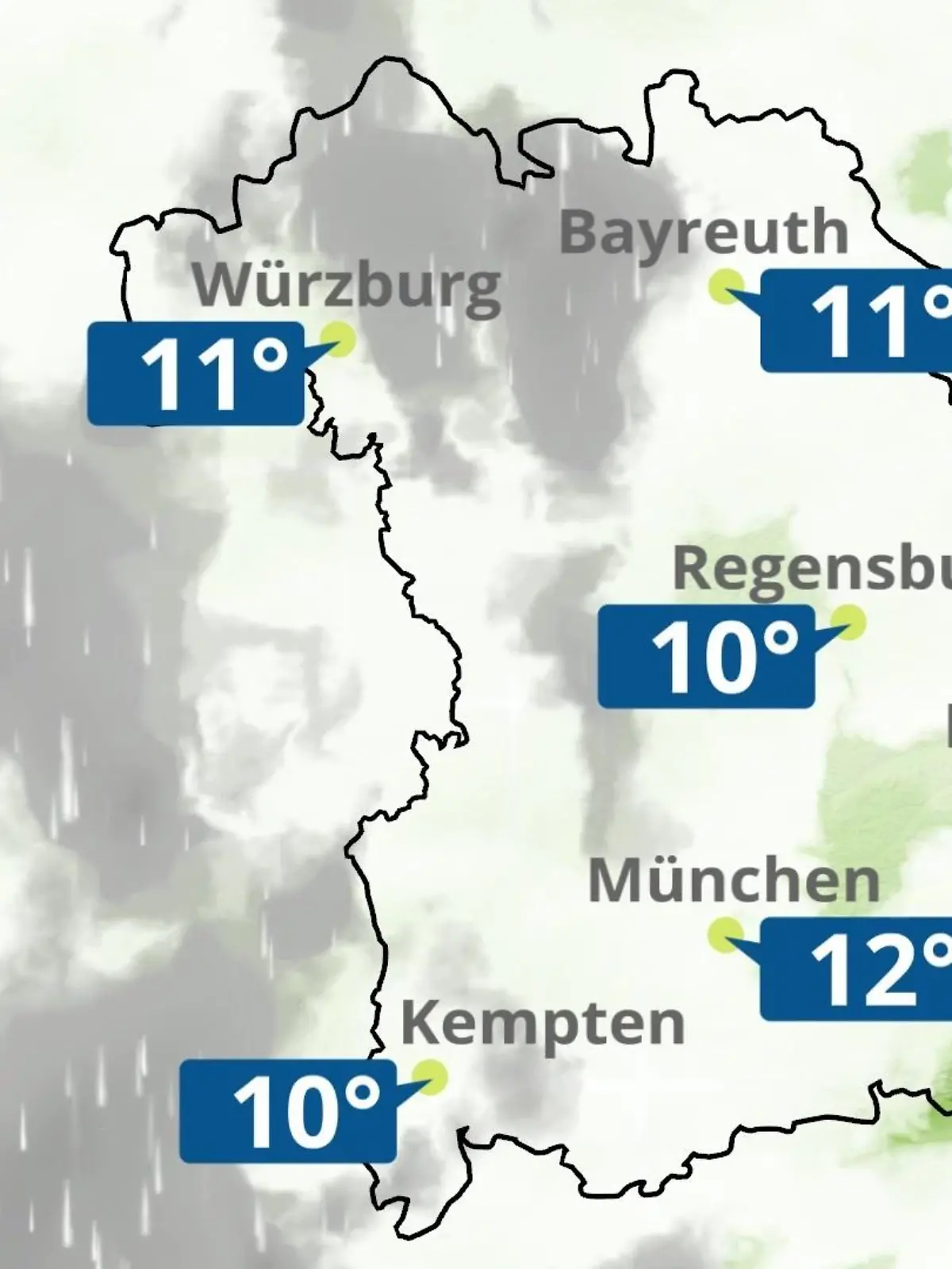 Bild zu: "Bayern: Wie wird das Wetter?"