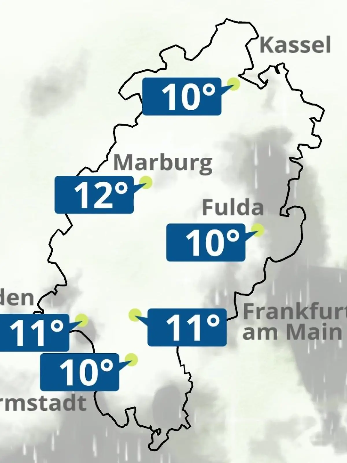 Bild zu: "Hessen: Wie wird das Wetter?"