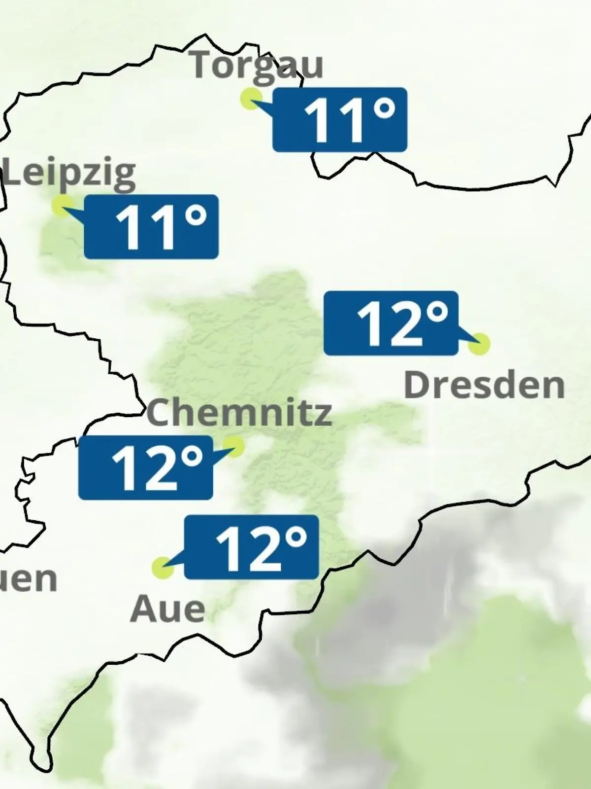 Bild zu: "Sachsen: Wie wird das Wetter?"