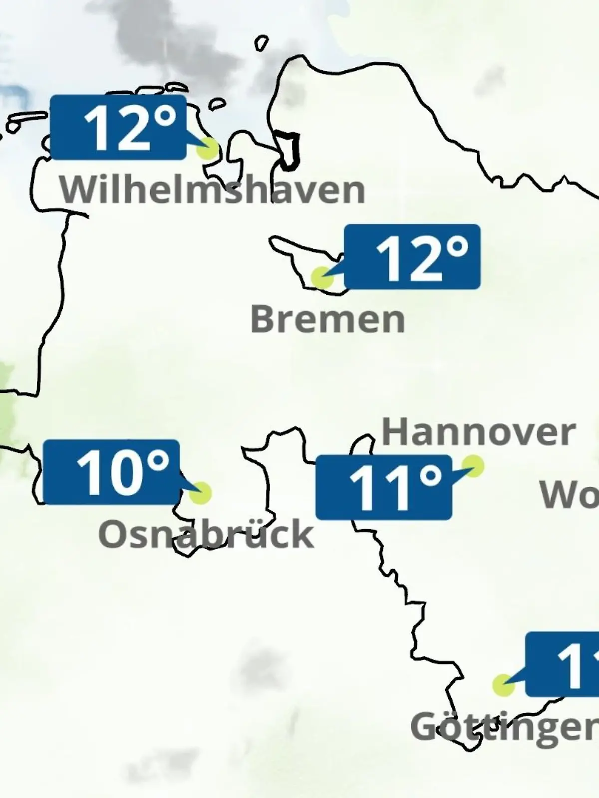 Bild zu: "Bremen und Niedersachsen: Wie wird das Wetter?"