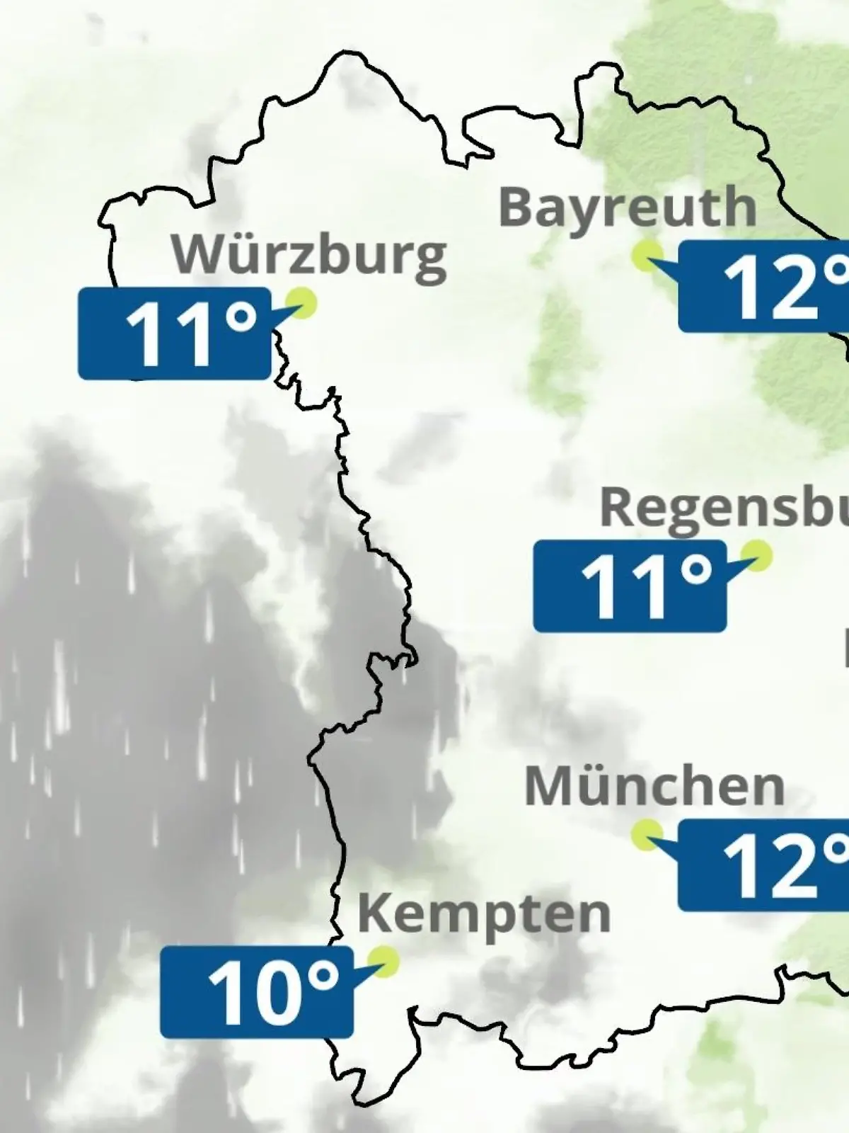 Bild zu: "Bayern: Wie wird das Wetter?"
