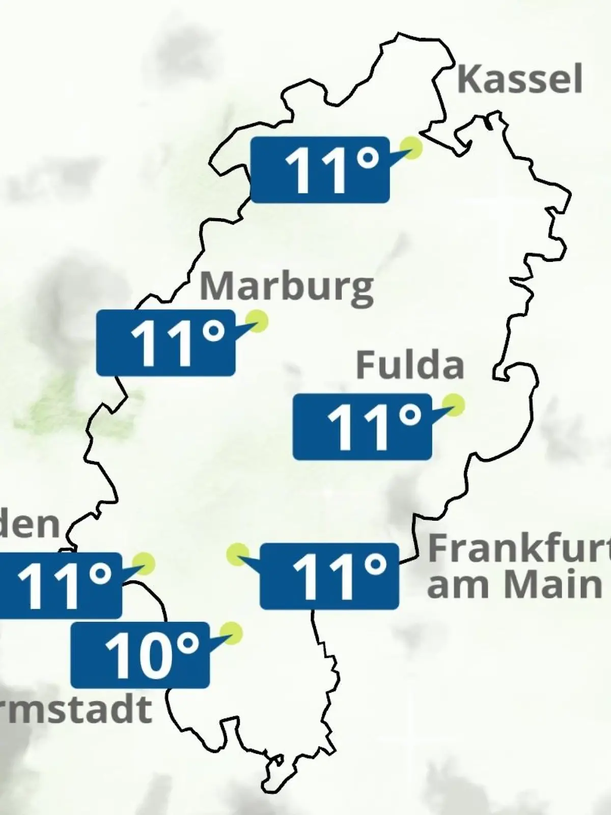 Bild zu: "Hessen: Wie wird das Wetter?"