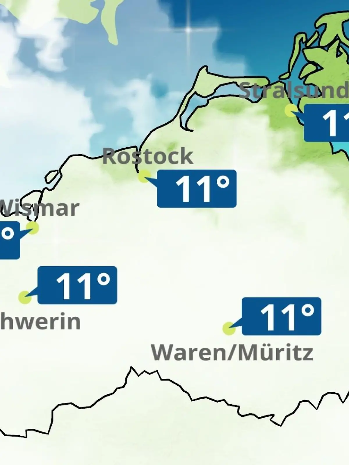 Bild zu: "Mecklenburg-Vorpommern: Wie wird das Wetter?"