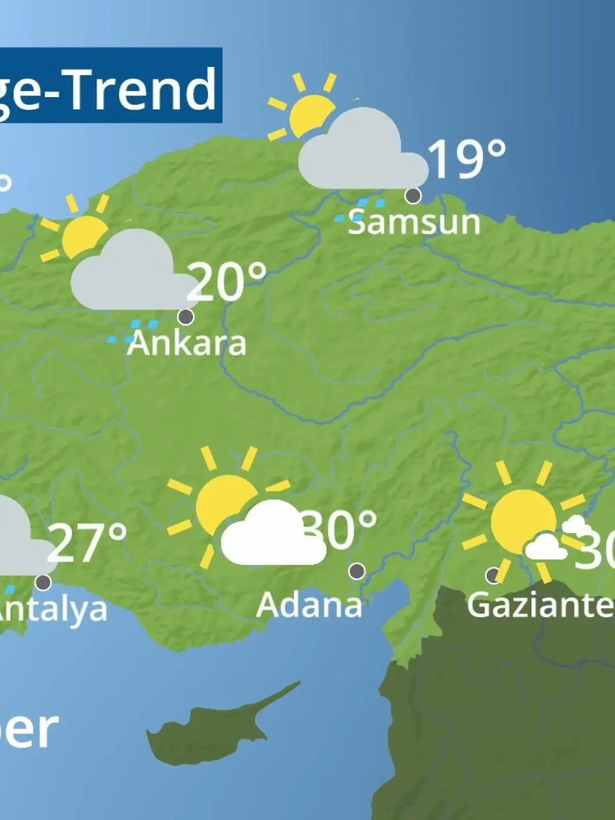 Bild zu: "Türkei: Wie wird das Wetter?"
