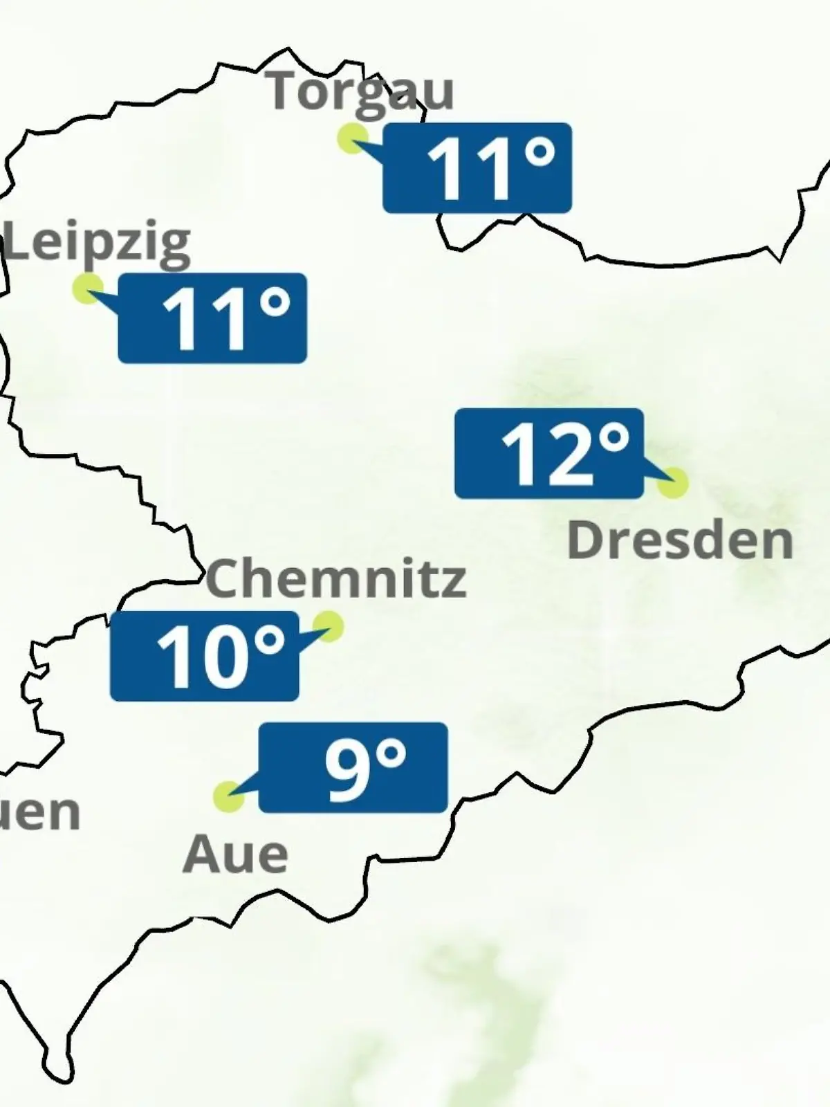 Bild zu: "Sachsen: Wie wird das Wetter?"