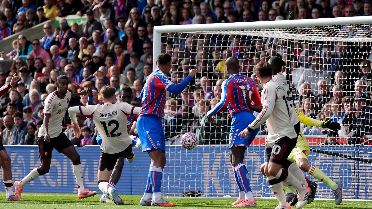 Ismaila Sarr erzielte für Crystal Palace das 1:0 gegen den FC Liverpool.
