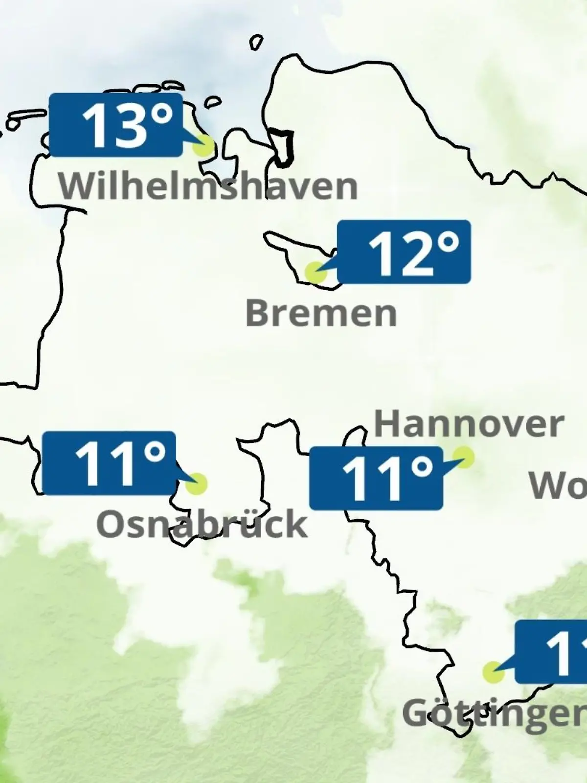 Bild zu: "Bremen und Niedersachsen: Wie wird das Wetter?"
