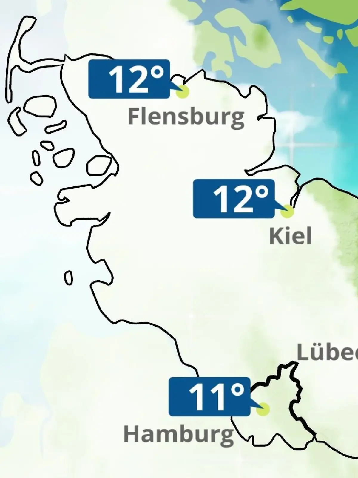 Bild zu: "Hamburg, Schleswig-Holstein: Wie wird das Wetter?"