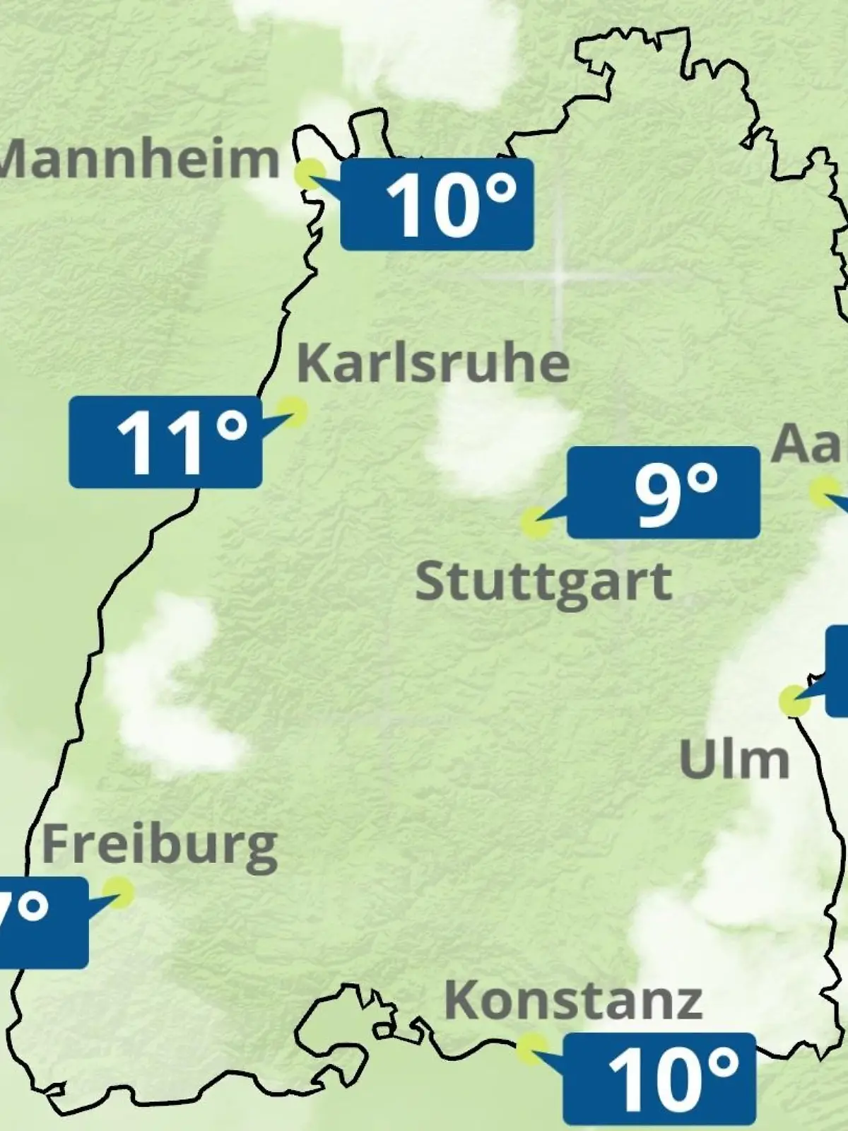 Bild zu: "Baden-Württemberg: Wie wird das Wetter?"