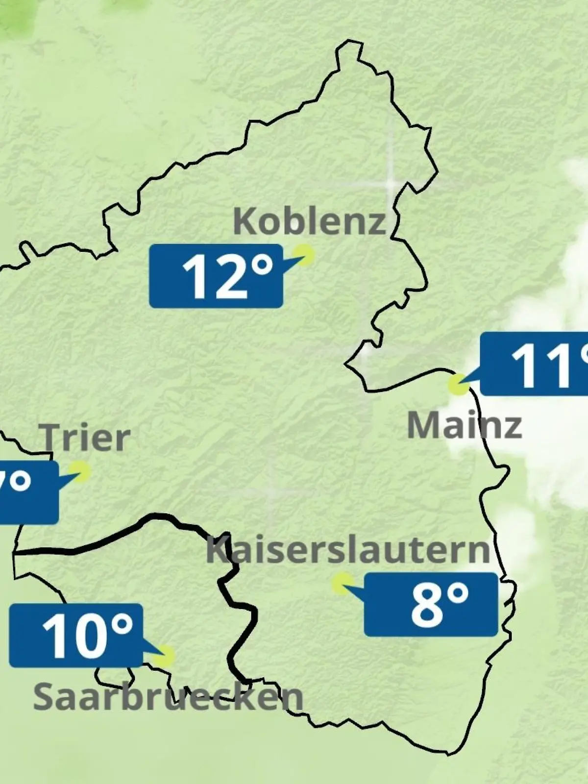 Bild zu: "Rheinland-Pfalz, Saarland: Wie wird das Wetter?"